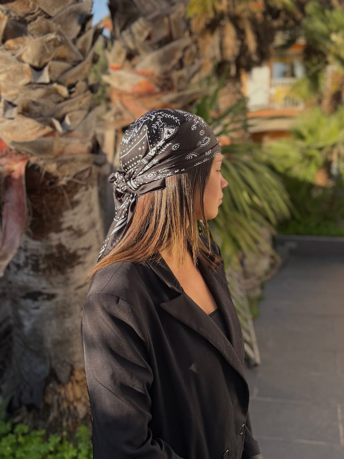 Foulard satiné BANDANA