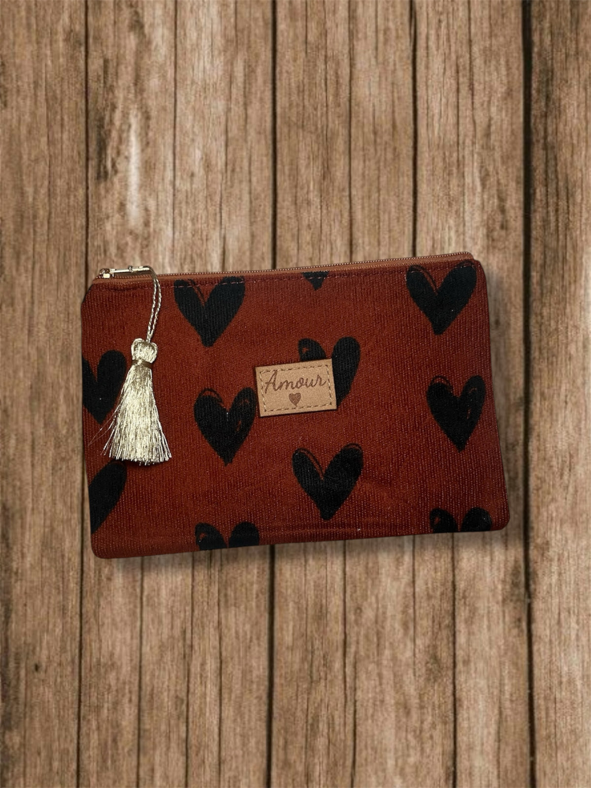 Pochette grands cœurs ♡