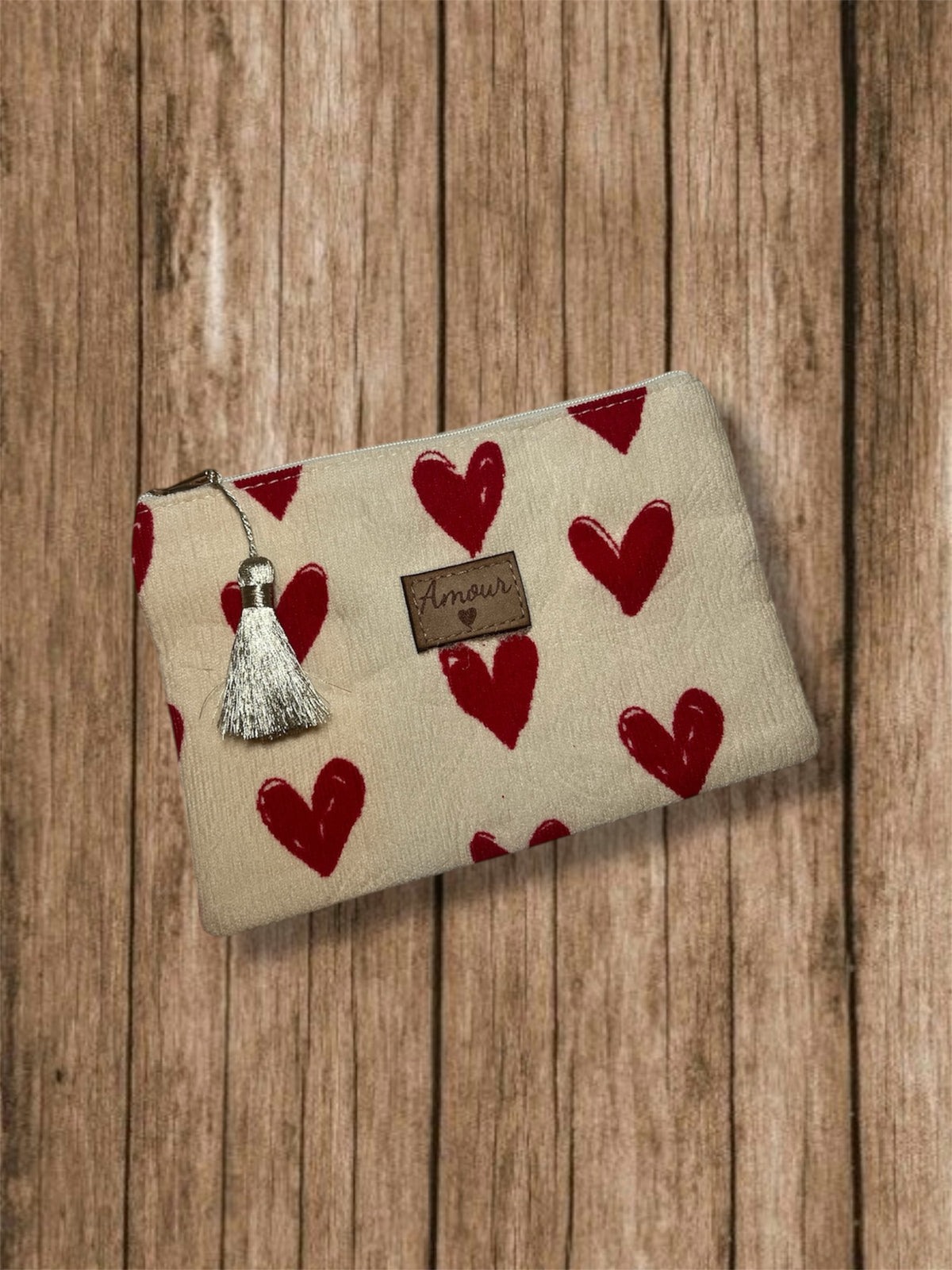 Pochette grands cœurs ♡