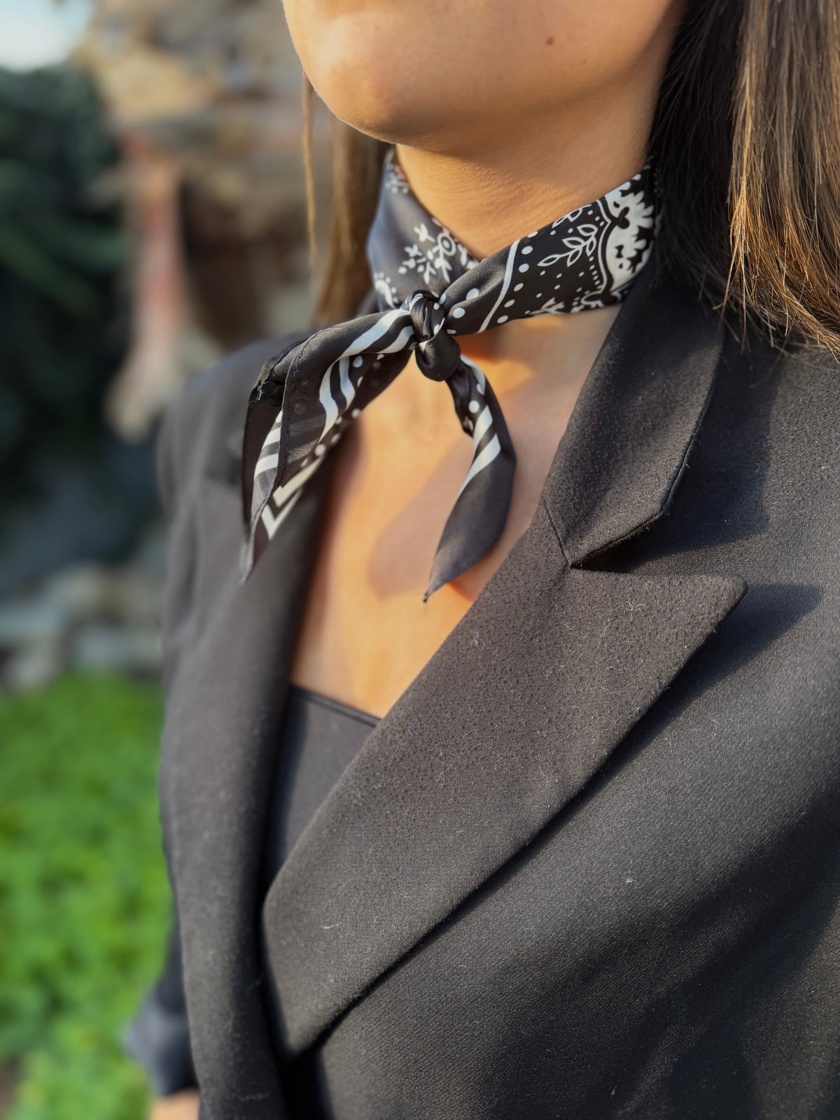 Foulard satiné BANDANA