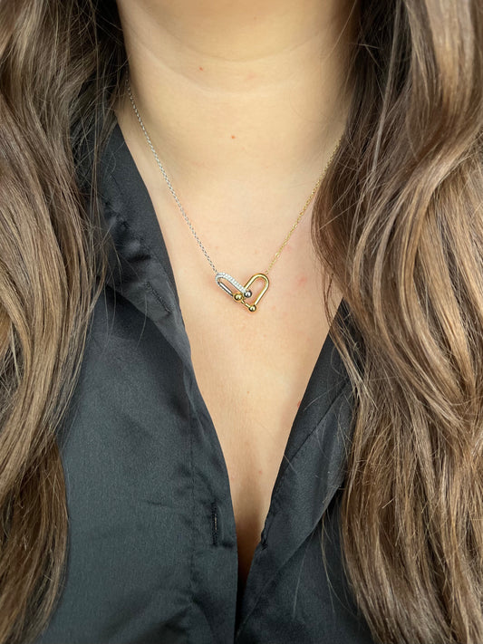 Pendentif BICOLORE