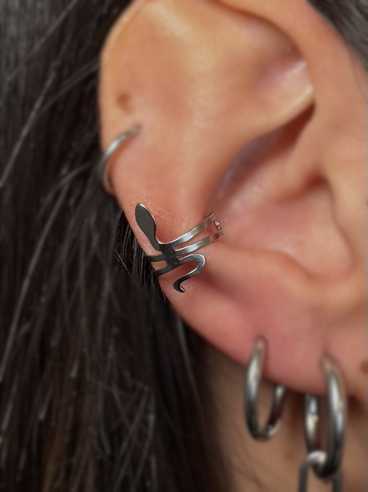 Ear cuff Snake
