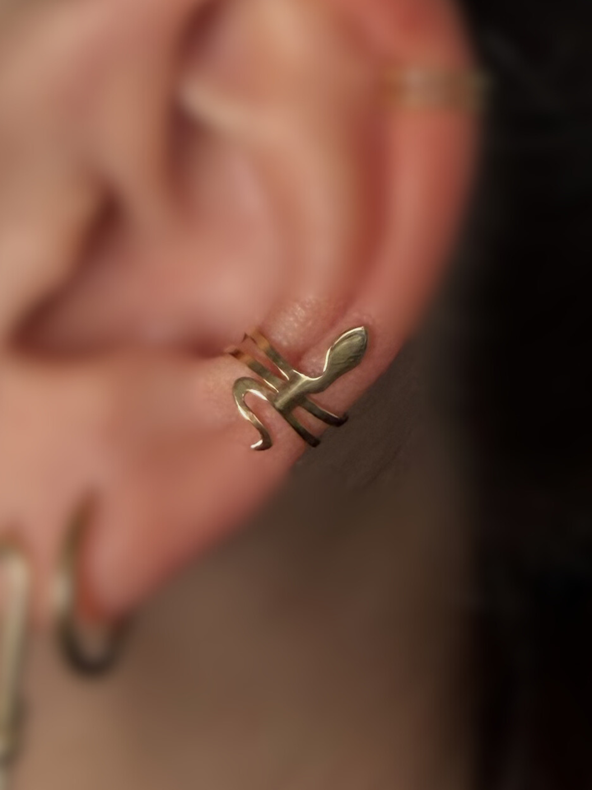 Ear cuff Snake